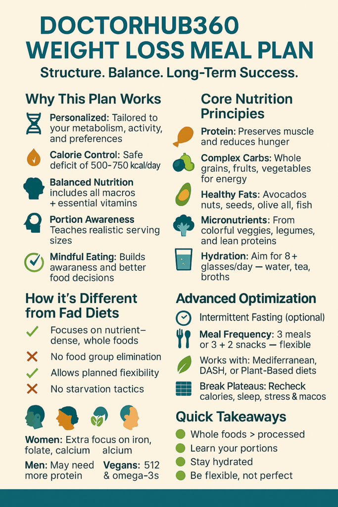 Doctorhub360.com Weight Loss Meal Plan: Your Complete Path to Enduring Great Results Doctorhub360.com Weight Loss Meal Plan: Your Complete Path to Enduring Great Results