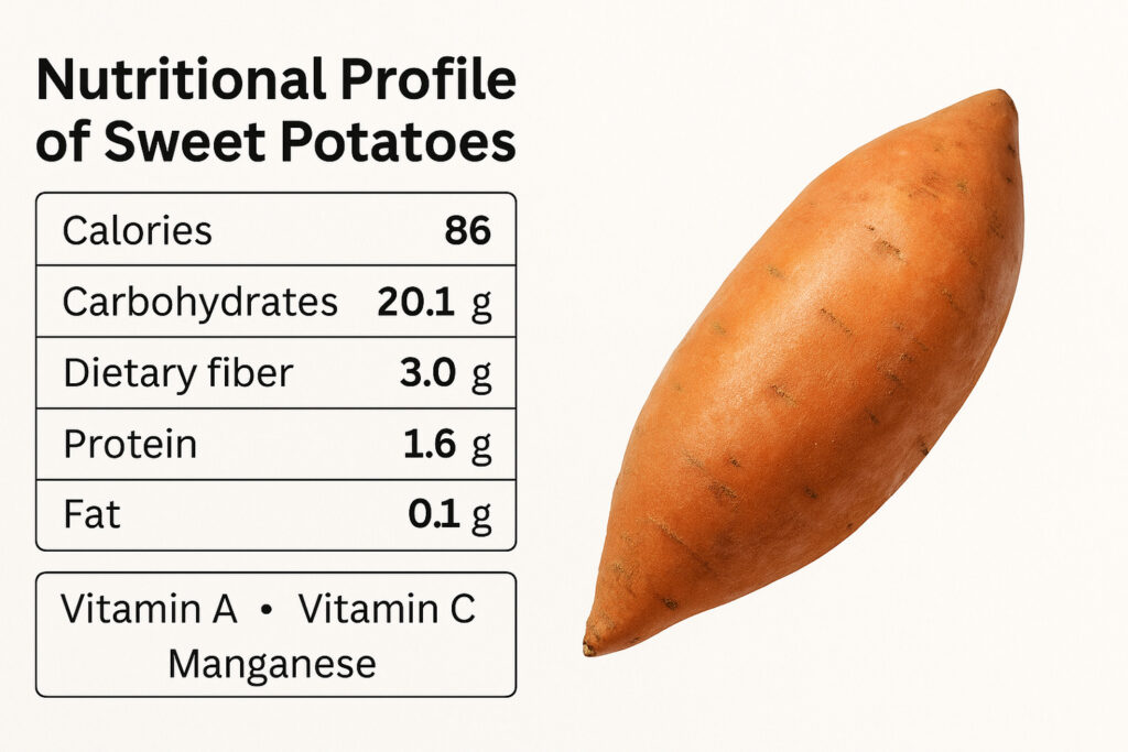 Nutritional Profile of Sweet Potatoes
