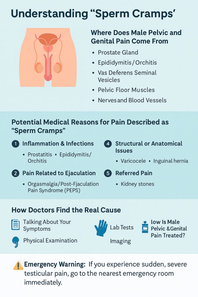 Decoding Pelvic Pain: What if it Feels Like "Sperm Cramps"? Sperm Cramps