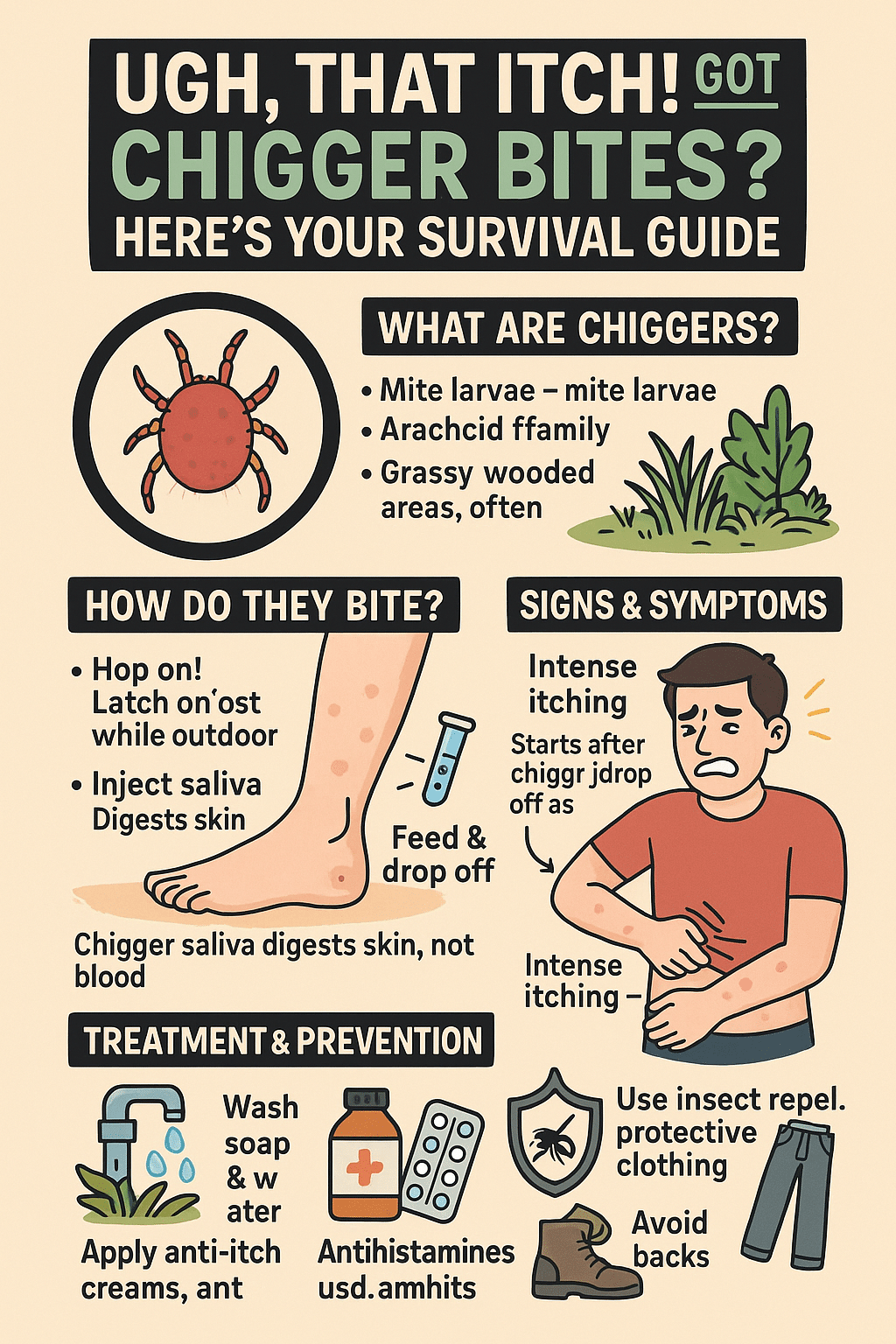Ugh, That Itch! Got Chigger Bites? Here’s Your Survival Guide. Got Chigger Bites Here’s Your Survival Guide